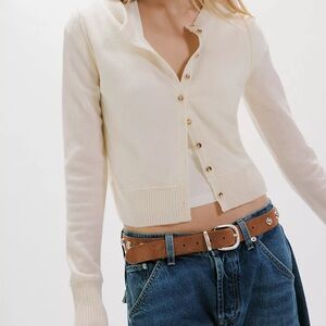 Nocturnal Solid Lana/Cashmere Cardi